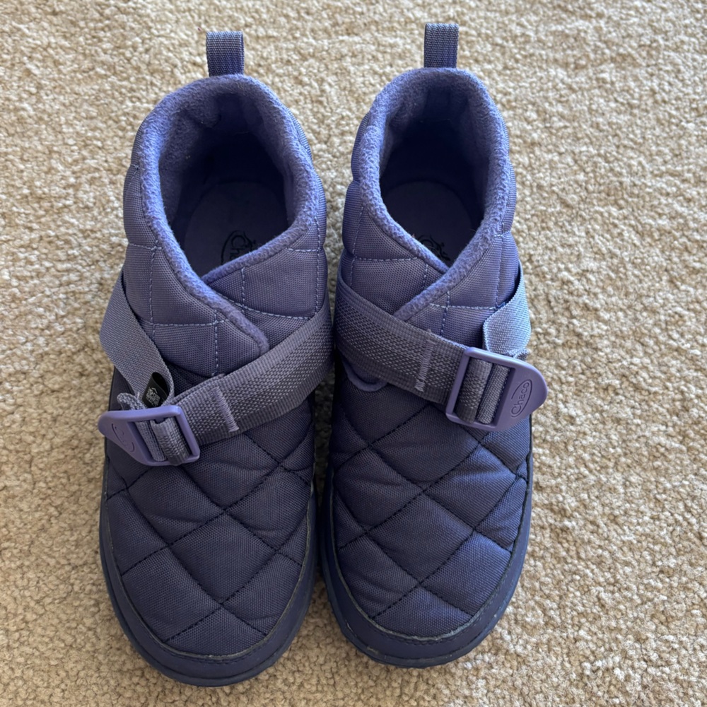 Chaco Women’s Ramble Rugged Canvas Shoe Size 8 Purple - Picture 2 of 6